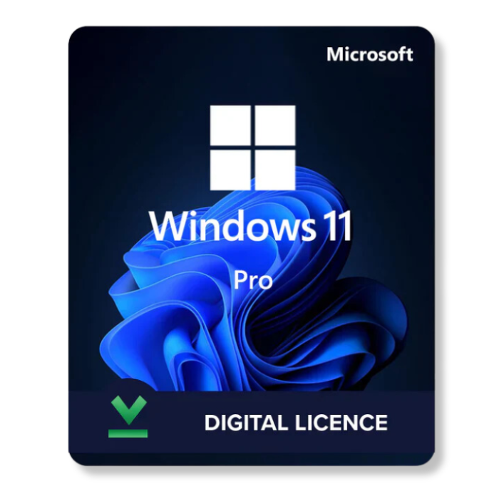 Licență Windows 11 Pro, cheie digitală permanentă, toate limbile, 32/64-bit